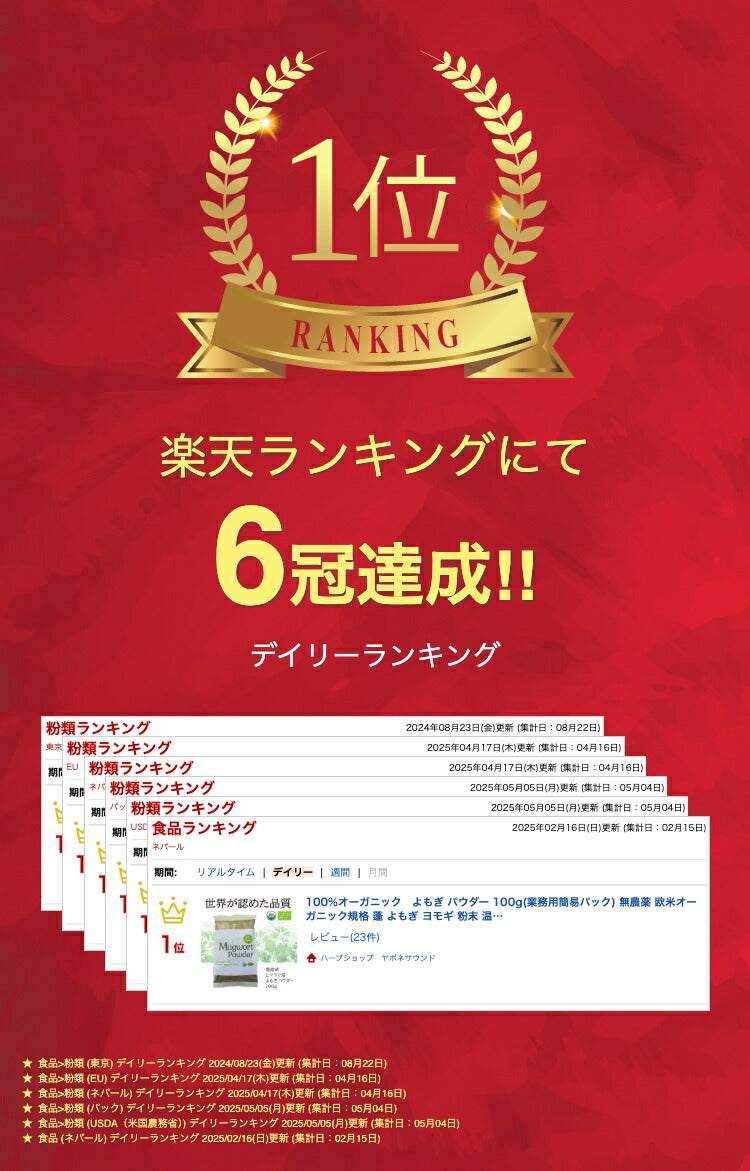 100%オーガニック よもぎ パウダー 100g(業務用簡易パック) 無農薬 欧米オーガニック規格 蓬 よもぎ ヨモギ 粉末 温活 よもぎ茶 よもぎ風呂 よもぎ蒸し 妊活 サプリメント 糖化 漢方 アーユルヴェーダ 人気商品 ハーブ 粉末 製菓 製パン mugwort powder