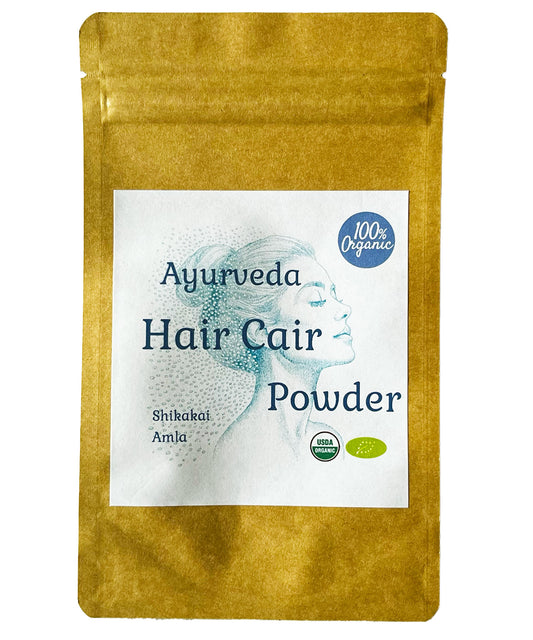 100%オーガニック ヘアサロン専売品 シカカイ&アムラ&ニームパウダー / Organic Shikakai & Amla & Neem Powder 100g ハーブシャンプー ヘアケア ハーブトリートメント 無添加シャンプー ヘアサロン用品 美容 アーユルヴェーダ グーズベリー(ミックス済み商品)