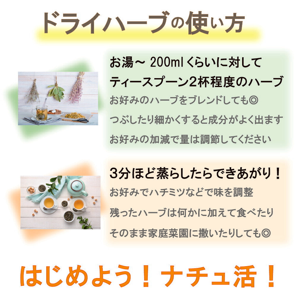 【新商品レビューキャンペーン対象】100%オーガニック ドライ ジャスミン / Dry Jasmin