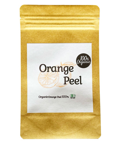 【新商品レビューキャンペーン対象】100%オーガニック ドライ オレンジ ピール  / Dry Orange Peel 100g 陳皮 ドライフルーツ ビタミンC フラボノイド リモネン シネフリン ハーブティー  製菓 スイーツ 果物 みかん オレンジ 胃腸 リラックス ポプリ