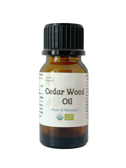 100%オーガニック 最高級 シダーウッドオイル | Organic Cedarwood Oil C