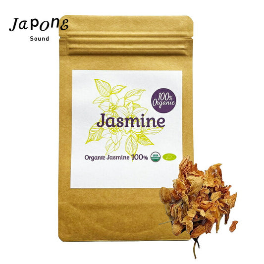 【新商品レビューキャンペーン対象】100%オーガニック ドライ ジャスミン / Dry Jasmin