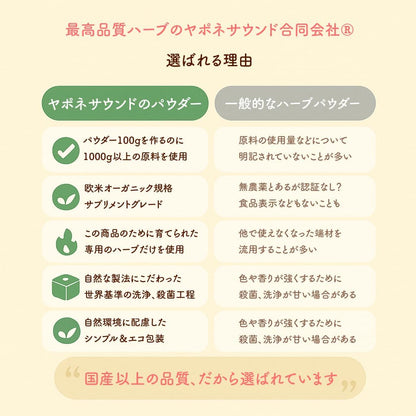 【anan掲載】オーガニック よもぎパウダー100g (簡易パック)   無農薬 原料以外無添加 サ