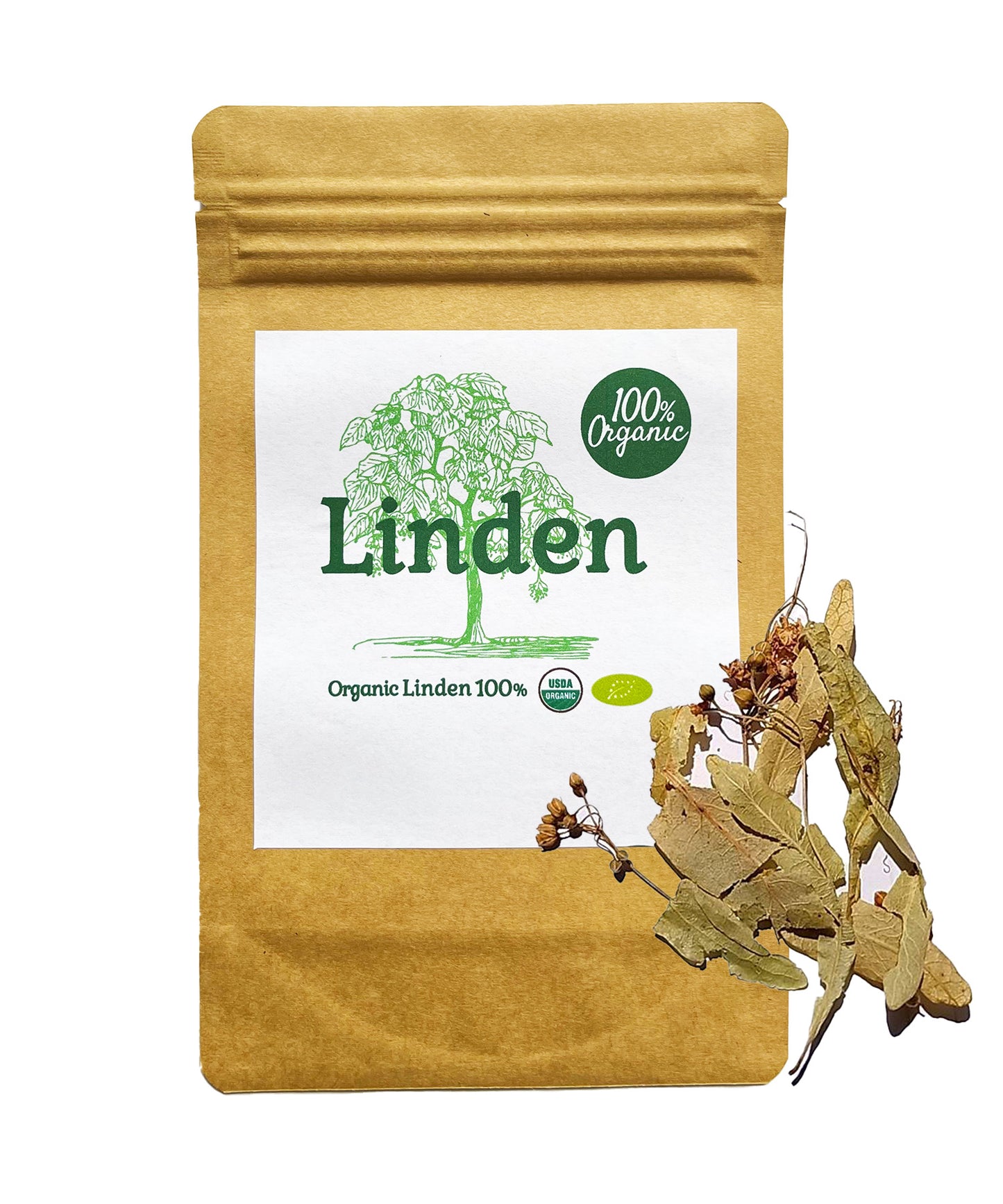 【新商品レビューキャンペーン対象】100%オーガニック リンデン ホール / Linden whole 100g tilia europea セイヨウシナノキ ティユール ライムツリー 西洋菩提樹 セイヨウボダイジュ ルチン ヒペロシド ティリロシド ビオフラボノイド アラビノガラクタン ハーブティー